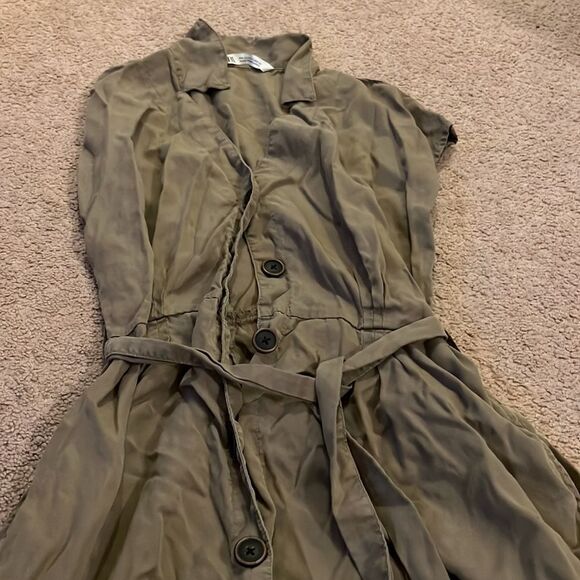 Zara xs button down dress - Picture 4 of 7